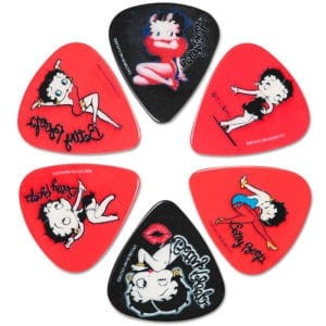 Zestaw Kostek Gitarowych - Perri's BB1 Betty Boop