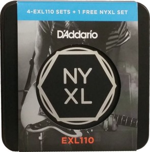 Struny do Gitary Elektrycznej - D'addario EXL110 TIN