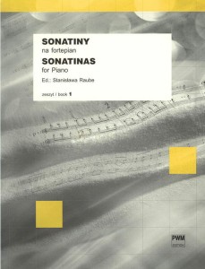 Sonatiny na fortepian z. 1 - Stanisława Raube