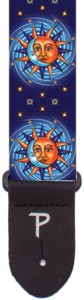Pasek do Gitary - Perri's 6794 2" Poly Sun & Moon