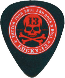 Kostka Gitarowa - Dunlop Lucky 13 by Rock N Roll Picks 0,73mm