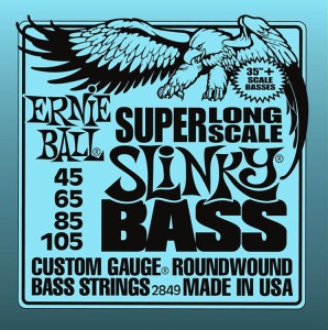 Struny do Gitary Basowej - Ernie Ball 2849 45-105