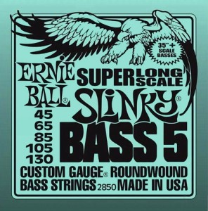 Struny do Gitary Basowej - Ernie Ball 2850 45-130