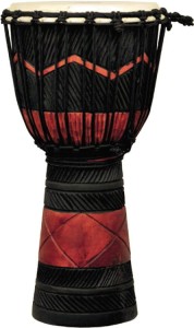 Ever Play DA 60 RB SQ Djembe Jammer Red Black Squa