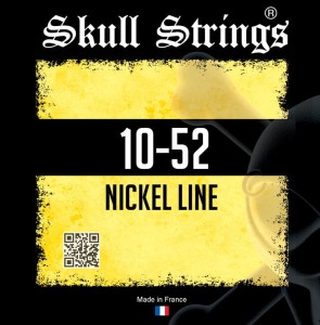 Struny do Gitary Elektrycznej - Skull Strings Nickiel Line 10-52