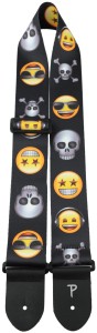 Pasek do Gitary - Perri's 8219 Emoji Skulls&Friends