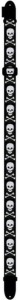 Pasek do Gitary - Perri's 1256 2" Poly Skull Bones