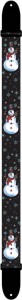 Pasek do Gitary - Perri's 6847 2" Poly Christmas Time Snowman