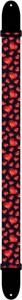 Pasek do Gitary - Perri's 6850 2" Poly Valentine's Day