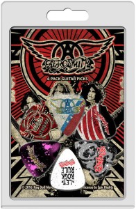 Zestaw Kostek Gitarowych - Perri's AER2 Aerosmith