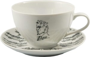 Filiżanka z nadrukiem Chopin H0205