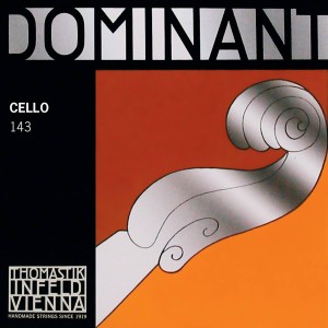 Struna do wiolonczeli - Thomastik 143 Dominant Cello D Synthetic Core