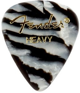 Kostka Gitarowa - Fender Zebra 351 Heavy