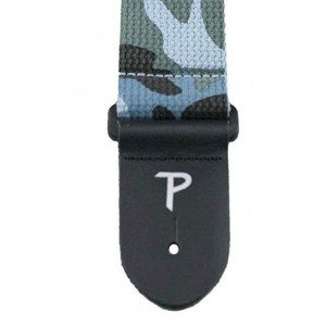 Pasek do Gitary - Perri's 2093 2" Blue Camo Cotton