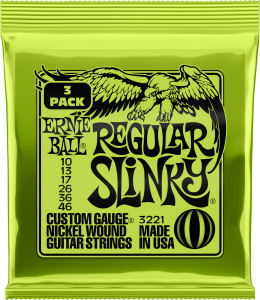 Struny do Gitary Elektrycznej - Ernie Ball 3221