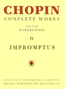Fryderyk Chopin Impromptus na fortepian WN