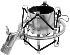 Uchwyt elastyczny do mikrofonu - MXL 57 Silver