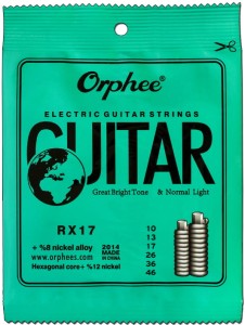 Struny do Gitary Elektrycznej - Orphee RX17 10-46 Electric Strings