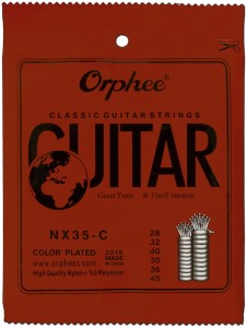 Struny do Gitary Klasycznej - Orphee NX35-C Classic Strings