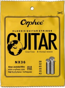 Struny do Gitary Klasycznej - Orphee NX36