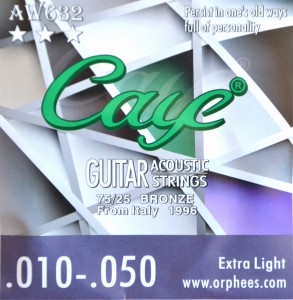 Struny do Gitary Akustycznej - Caye AW632 10-50 Acoustic Strings