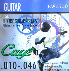 Struny do Gitary Elektrycznej - Caye EW7500 10-46 Electric Strings