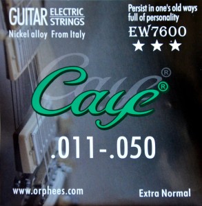 Struny do Gitary Elektrycznej - Caye EW7600 9-39 Electric Strings
