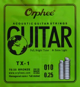 Struna do Gitary - Caye TX-1 .010 Single String