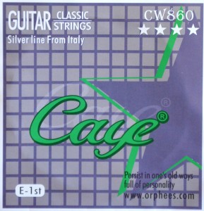 Struna do Gitary - Caye CW-1 E1 Single Classic String