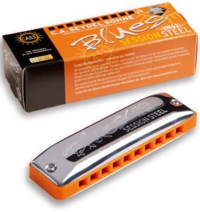 Harmonijka ustna - Seydel Blues Session Steel 10301-A