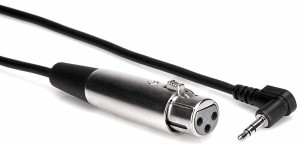 Kabel mikrofonowy do kamery - Hosa XVM110F