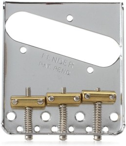 Mostek - Fender 3-Saddle American Vintage Telecaster Brigde Assembly Chrome