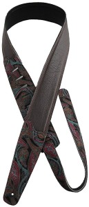 Pasek do Gitary - Perri's 6882 2,5" Luxury Brown Paisley