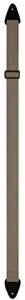 Pasek do Gitary - Perri's 6766 2" Poly Pro Gray