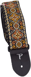 Pasek do Gitary - Perri's 6726 2" Jacquard Orange Cross
