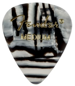 Kostka Gitarowa - Fender Zebra 351 Medium