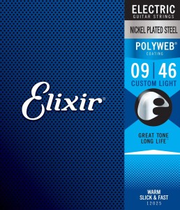 Struny do Gitary Elektrycznej - Elixir 12025 9-46