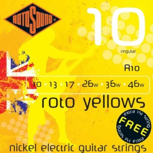 Struny do Gitary Elektrycznej - Rotosound R10 10-46