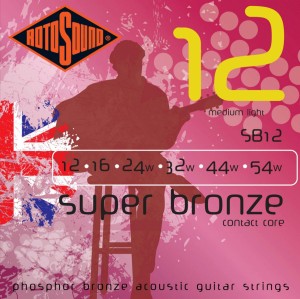 Struny do Gitary Akustycznej - Rotosound SB12 12-54