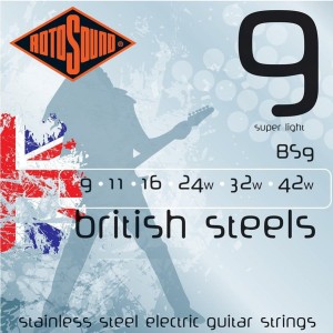 Struny do Gitary Elektrycznej - Rotosound BS9 9-42
