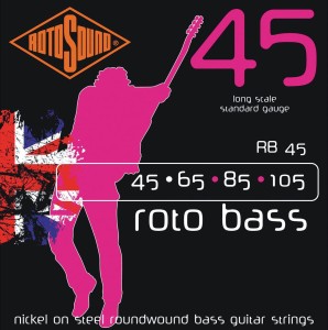 Struny do Gitary Basowej - Rotosound RB45 45-105