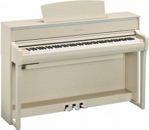 Pianino Cyfrowe - Yamaha CLP 675 WA White Ash