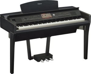 Pianino Cyfrowe - Yamaha CVP 709 Black Walnut