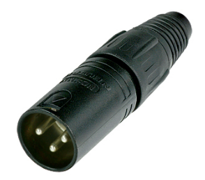 Wtyk XRL 3 pin męski - Neutrik NC 3 MX BAG