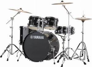 Yamaha Rydeen RDP2F5 + Paiste Set Black Glitter