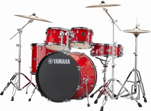 Yamaha Rydeen RDP2F5 + Paiste Set Hot Red