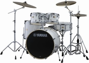 Yamaha SBP0F5PWH6W Stage Custom Birch + HW680 Pure White
