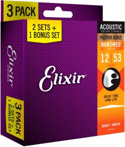 Struny do Gitary Akustycznej - Elixir 16545