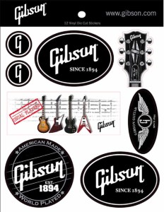 Gibson Logo Stickers