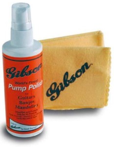 Zestaw do Czyszczenia Gitary - Gibson GG950 Pump Polish and Standard Polish Cloth Combo